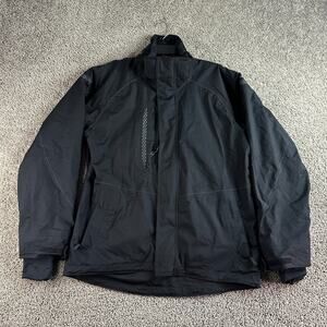 Blaklader Workwear Jacket Mens M Black Lined Polyester Full Zip Coat Outdoors